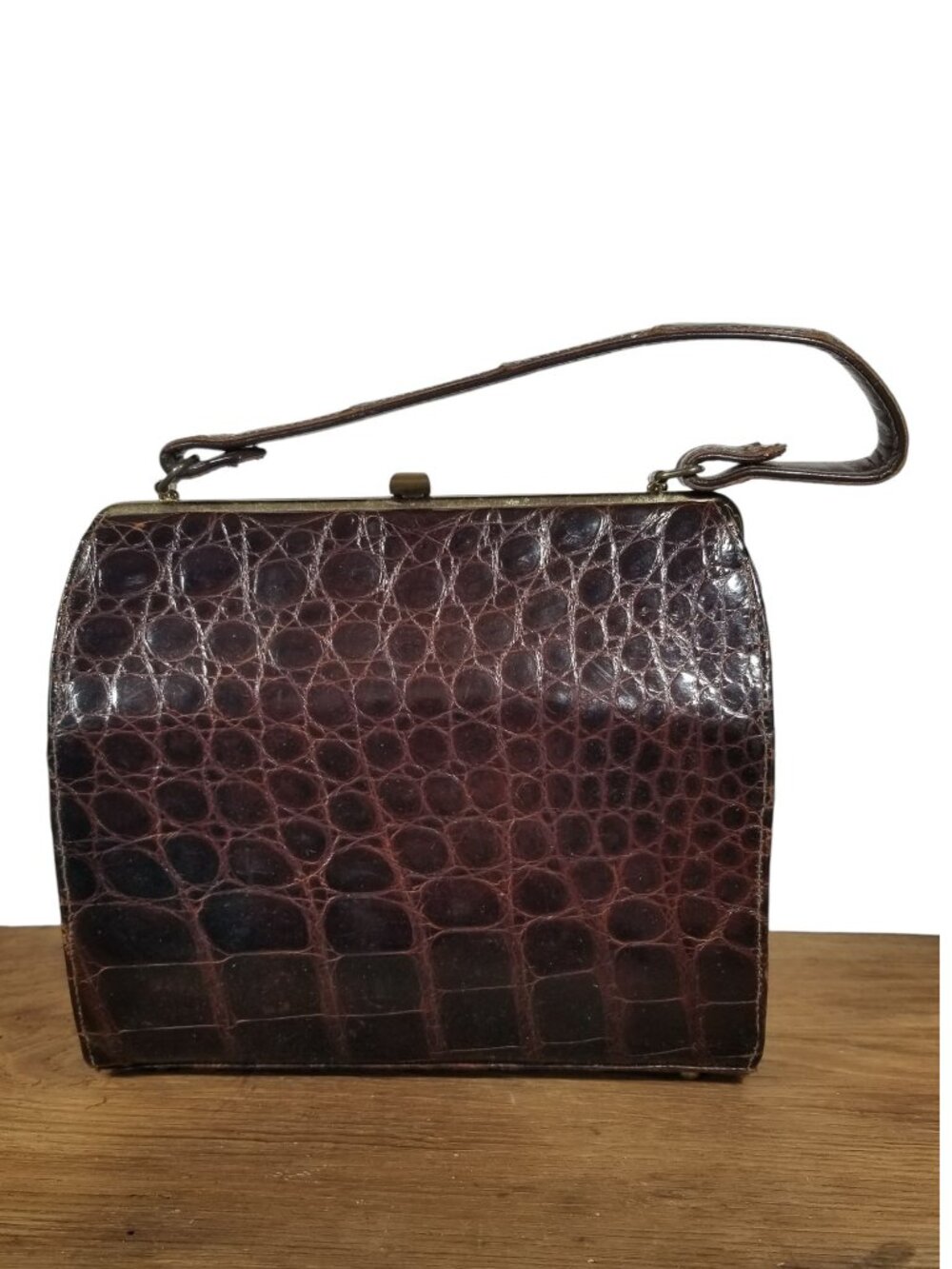 Vintage Alligator Purse by Youngman 1950s
